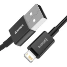 Baseus Superior USB-A - Lightning Kábel - 1m 2.4A - Fekete