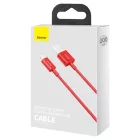 Baseus Superior USB-A - Lightning Kábel - 1m 2.4A - Piros