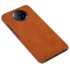 Xiaomi Redmi Note 9T 5G Tok - Nillkin Qin Leather - Barna