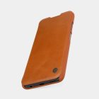 Xiaomi Redmi Note 9T 5G Tok - Nillkin Qin Leather - Barna
