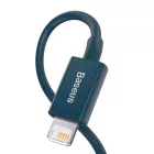 Baseus Superior USB-A - Lightning Kábel - 1m 2.4A - Kék