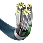Baseus Superior USB-A - Lightning Kábel - 1m 2.4A - Kék