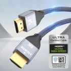 Wozinsky HDMI 2.1 Kábel - 8K 60Hz 48Gbps / 4K 120Hz / 2K 144Hz - 3m - Ezüst