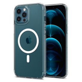 iPhone 12 Pro Max Tok - Spigen Ultra Hybrid MagFit - Fehér iPhone 12 Pro Max Tok - Spigen Ultra Hybrid MagFit - Fehér