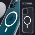 iPhone 12 Pro Max Tok - Spigen Ultra Hybrid MagFit - Fehér