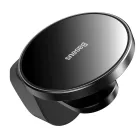 Baseus Mágneses Autós Tartó és Qi Töltő 15W (MagSafe Kompatibilis - Fekete