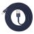 Baseus Cafule USB-A - Lightning Kábel - 2m 1.5A - Kék-Arany