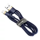 Baseus Cafule USB-A - Lightning Kábel - 2m 1.5A - Kék-Arany