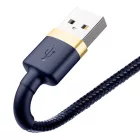 Baseus Cafule USB-A - Lightning Kábel - 2m 1.5A - Kék-Arany
