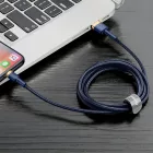 Baseus Cafule USB-A - Lightning Kábel - 2m 1.5A - Kék-Arany