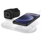 Spigen MagFit Duo Apple MagSafe & Apple Watch Töltőtartó Állvány