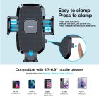 Joyroom JR-ZS259 Autós Tartó Mechanikus Tapadókorongos Kihúzható Karral - Fekete