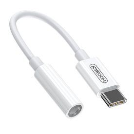 Joyroom Audio Adapter - USB-C - 3,5 mm Jack - Fehér Joyroom Audio Adapter - USB-C - 3,5 mm Jack - Fehér