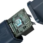 Baseus Super Si Hálózati Töltő 20W - 1xUSB-C +1m USB-C-Lightning Kábel - Kék