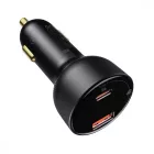Baseus Autós Töltő Superme - USB + USB-C - 100W + USB-C Kábel