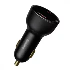 Baseus Autós Töltő Superme - USB + USB-C - 100W + USB-C Kábel