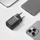 Baseus Super Si Hálózati Töltő 30W - USB-C - Fekete