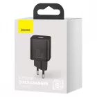 Baseus Super Si Hálózati Töltő 30W - USB-C - Fekete