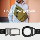 Apple AirTag Tok - Spigen Rugged Armor - Fekete