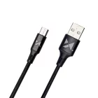 Wozinsky USB-A - Micro USB Kábel - 1m 2.4A - Fekete