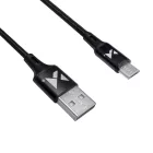 Wozinsky USB-A - Micro USB Kábel - 1m 2.4A - Fekete