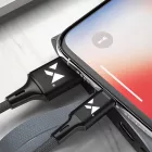 Wozinsky USB-A - Micro USB Kábel - 1m 2.4A - Fekete