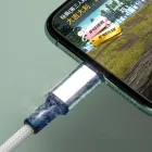 Wozinsky USB-A - Micro USB Kábel - 1m 2.4A - Fekete