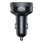 Baseus Enjoy FM Transmitter és Töltő - 2x USB-A - Fekete