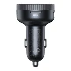 Baseus Enjoy FM Transmitter és Töltő - 2x USB-A - Fekete