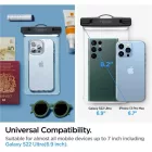 Spigen A601 Aqua Shield Univerzális Vízálló Tok x 2 db - Átlátszó