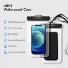 Spigen A601 Aqua Shield Univerzális Vízálló Tok x 2 db - Átlátszó