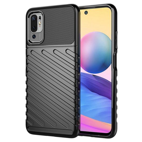 Xiaomi Redmi Note 10 5G / Poco M3 Pro Tok - Thunder Case - Fekete