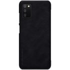 Samsung Galaxy A03s Tok - Nillkin Qin Leather - Fekete