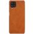 Samsung Galaxy A22 4G Tok - Nillkin Qin Leather - Barna