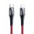 Joyroom USB-C - Lightning Kábel - 1.2m 2.4A 20W 2.4A - Piros
