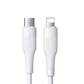 Joyroom USB-C - Lightning Kábel - 0.25m 20W - Fehér