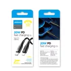 Joyroom USB-C - Lightning Kábel - 0.25m 20W - Fehér