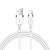 Joyroom Liquid Silicone USB-A - Lightning Kábel - 1.2m 2.4A - Fehér