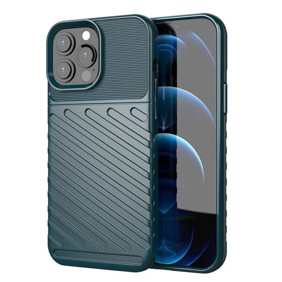 iPhone 13 Pro Max Tok - Thunder Case - Zöld