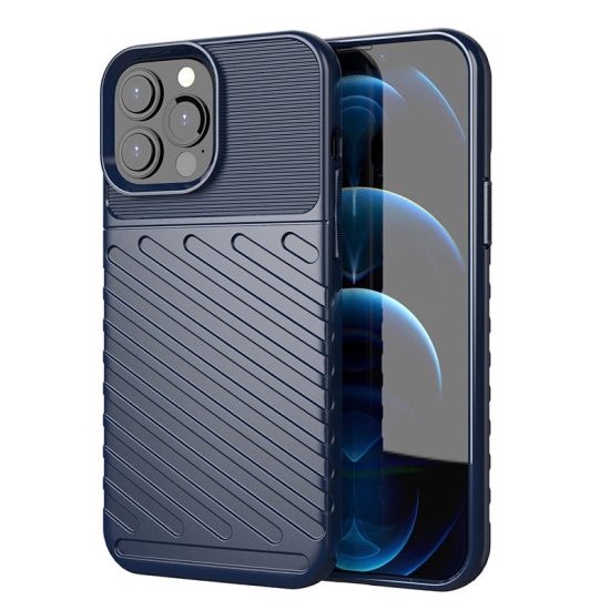 iPhone 13 Pro Max Tok - Thunder Case - Kék