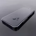 iPhone 14 Plus / 13 Pro Max Kijelzővédő Üvegfólia - Wozinsky Full Cover Flexi Nano Glass - Fekete Kerettel