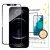 iPhone 17e / 16e / 14 / 13 / 13 Pro Kijelzővédő Üvegfólia - Wozinsky Full Glue Tempered Glass - Fekete