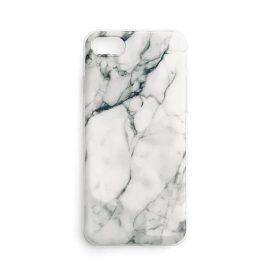 Samsung Galaxy A22 4G Tok - Wozinsky Marble - Fehér