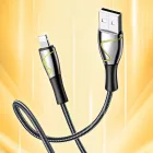 Joyroom Mermaid USB-A - Lightning Kábel - 2m 2.4A - Fekete