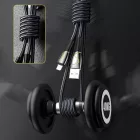 Joyroom Mermaid USB-A - Lightning Kábel - 2m 2.4A - Fekete
