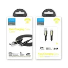Joyroom Mermaid USB-A - Lightning Kábel - 2m 2.4A - Fekete
