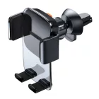 Baseus Easy Control Clamp Autós Tartó - Szellőzőrácsba - Fekete