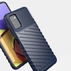 Samsung Galaxy A03s Tok - Thunder Case - Fekete