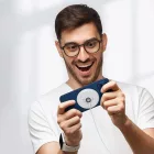 Ugreen Vezeték Nélküli Qi/MagSafe Töltő 15W + Szilikon Tok - Fehér