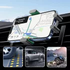 Ugreen CD256 Autós Tartó és Qi Töltő 15W - Szellőzőrácsra